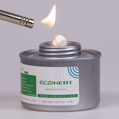 24pcs de Wiekchafing van de 6 Uur de Kokende Brandstof Vloeibare Brandstof van de Schotelbrandstof voor Chafing Schotel