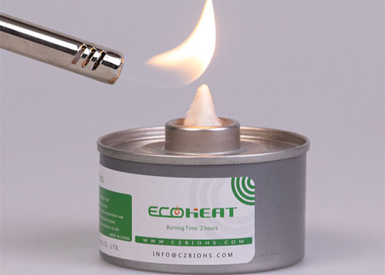 4H de Wiekchafing van het voedselmateriaal Brandstof de Rookloze Chafing Blikken van de Schotelbrander voor Hotel
