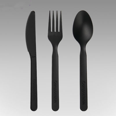 9in PLA Composteerbare CPLA Bestek100% Biologisch afbreekbare Vorken en Lepelsmessen