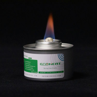 24pcs de Wiekchafing van de 6 Uur de Kokende Brandstof Vloeibare Brandstof van de Schotelbrandstof voor Chafing Schotel