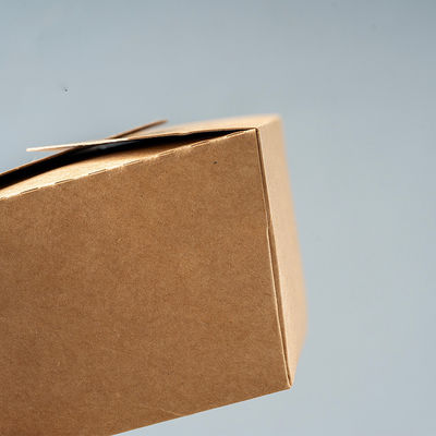 PE van douanelogo printing 337g 18g het Document van Kraftpapier het Lunchvakje haalt Vakjes voor Voedsel weg
