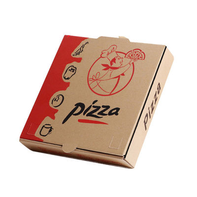 van het het Vaatwerkdouane Gedrukte Karton van 9 10 12inch Biologisch afbreekbare Beschikbare de Pizzadoos