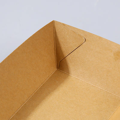 Van de het Vaatwerkboot van 0.25LB 25# Biologisch afbreekbare Beschikbare de Snackdienbladen van Frie