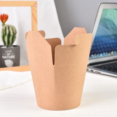 250ml vouwbaar Rond Biologisch afbreekbaar Beschikbaar Vaatwerk8oz 12oz Document Noedelvakje