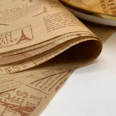 230C het Perkamentdocument niet van het Stokvoedsel Verpakkend Verpakkend Document 30CMX10M van het Siliconebaksel