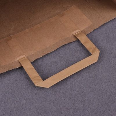 de Biologisch afbreekbare Beschikbare Zakken van het het Vaatwerk Pakpapier van 250gsm 300gsm met Handvatten