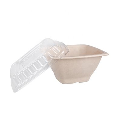 16 24 van de het Suikerrietbagasse van 32oz Biologisch afbreekbare van de de Komfruitsalade Containersdoos met Dekking