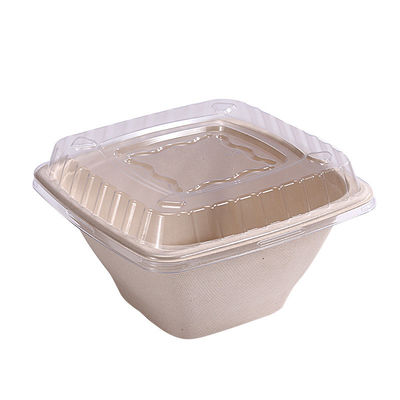 16 24 van de het Suikerrietbagasse van 32oz Biologisch afbreekbare van de de Komfruitsalade Containersdoos met Dekking