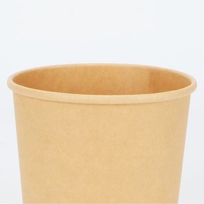 PLA die Beschikbare Biologisch afbreekbaar met een laag bedekken neemt het Document van Containerskraftpapier Soepkom 16oz 24oz