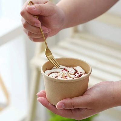 4oz aan 32oz-het Roomijskop van het Yoghurt Biologisch afbreekbare Beschikbare Vaatwerk Verpakking