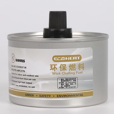 Chafing van 6hours 7oz de Brandstof kan de Plastic van de Wieksterno 170F van GLB Handige Verwarmer van de het Buffetschotel