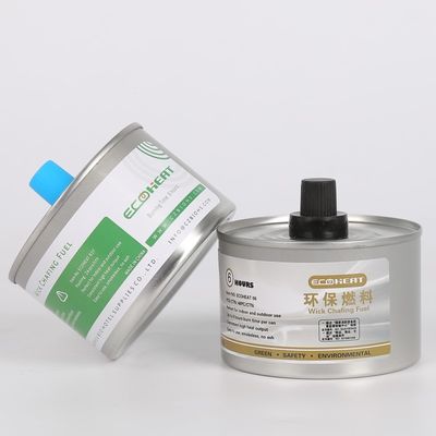 Chafing van de de Keuken kan de Kokende Wiek van 7oz 8hr Brandstof van het het Voedselverwarmingstoestel van het Brandstof Regelbare Buffet