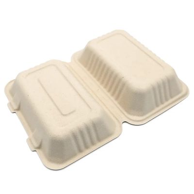 van de het Vaatwerk Composteerbare Partij van 600ml 1000ml van de het Vaatwerkbagasse de Pulplunch Bento Box