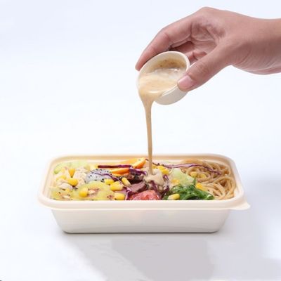 4OZ beschikbare van de het Kruidensaus van het Maïszetmeelvaatwerk het Gedeeltekoppen met Deksels