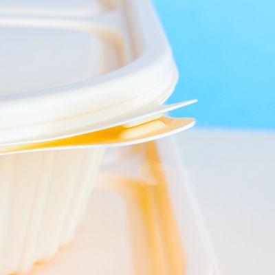 10 duim 3 het Vaatwerk Bento Biodegradable Cornstarch Food Containers van het Compartimentenmaïszetmeel