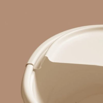 Biologisch afbreekbare 800ml 1050ml nemen het Fruitkom van het Containersmaïszetmeel met Deksel