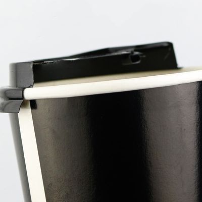 2.5oz de douane drukte de Zwarte Beschikbare Koppen van de de Koffie Enige Muur van Koffiekoppen 8oz