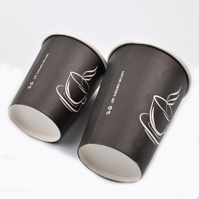 2.5oz de douane drukte de Zwarte Beschikbare Koppen van de de Koffie Enige Muur van Koffiekoppen 8oz