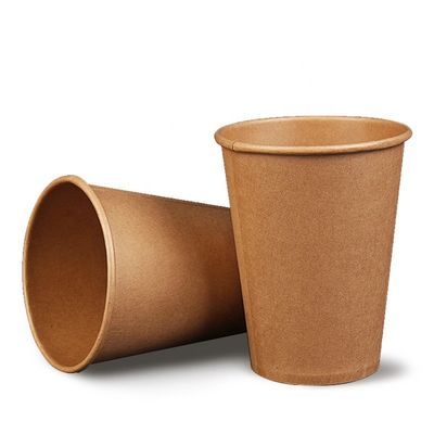 8 ons de Biologisch afbreekbare Beschikbare Document het Document van Koppenkraftpapier Enige Koppen van de Muurkoffie