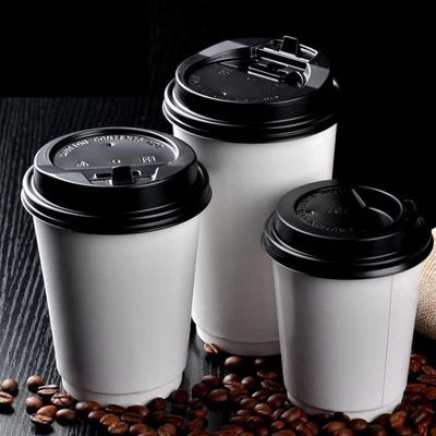 Beschikbare het Document van de de Kop Dubbele Laag van de het Witboekkoffie van 16oz 500cc Kop Voor éénmalig gebruik