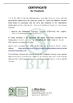 CHINA Changzhou Bio Hotel Supplies Co., Ltd. certificaten